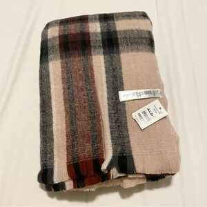 Aldo Plaid Scarf 76” x 25”